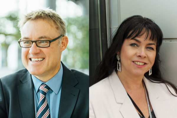Marc Lintern, Director of Student and Graduate Success and Jane Howe, Student and Graduate Opportunities Manager