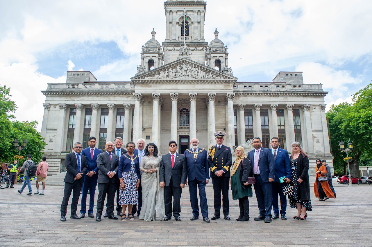 Bangladesh Foreign Minister visit to Guildhall Square