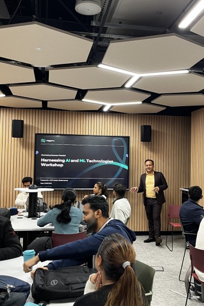 AI and Machine Learning workshop at UoP London