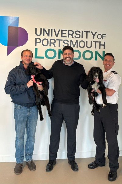 UoP London fire dogs