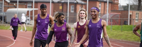 Athletics team at Varsity 2022
