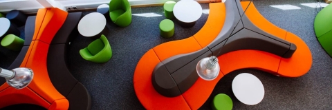 Seating in the future technology centre