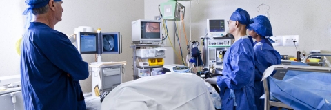 Doctors in theatre (stock image)